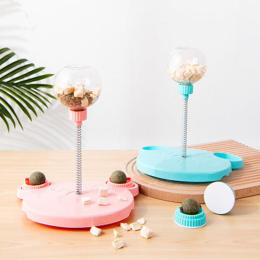 PAWLY Interactive Treat Dispenser Swing Toy