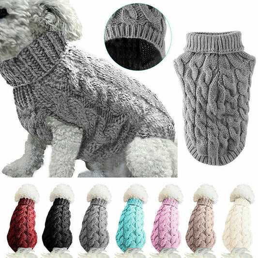 PAWLY Dog Knitted Sweater (small breeds)